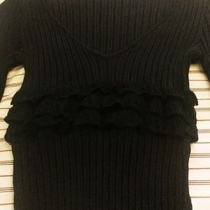 Love Sex Money v-neck sweater size small